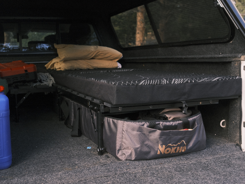 Nokhu Sleep System - Rack + Basin Mattress Bundle