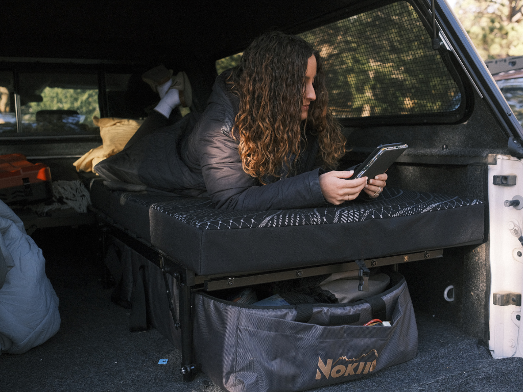 Nokhu Sleep System - Rack + Basin Mattress Bundle