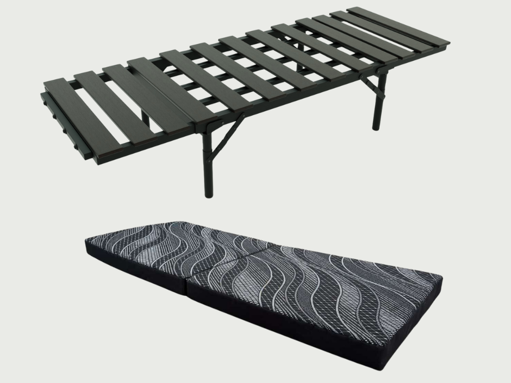 Nokhu Sleep System - Rack + Basin Mattress Bundle